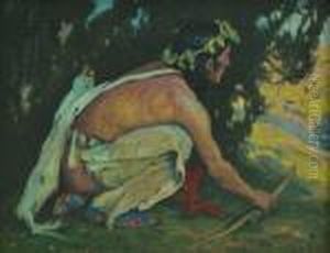 Turkey Hunter by Eanger Irving Couse