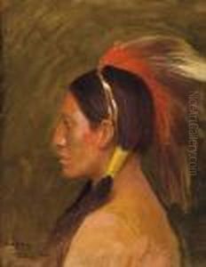 Klikitat Warrior by Eanger Irving Couse