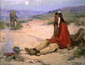 Pawhyumma, Umitilla Indian by Eanger Irving Couse