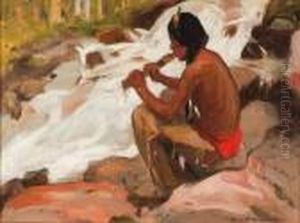 Title: Song Of The Cascades by Eanger Irving Couse
