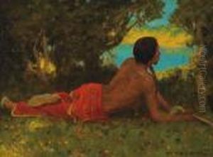 Title: The Ambush by Eanger Irving Couse