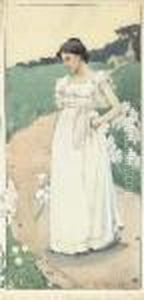 Woman In A White Dress