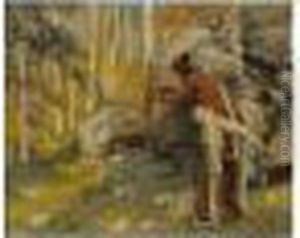 Hunting The Turkey In The Aspens by Eanger Irving Couse