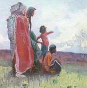 Visions Of The Past #2 by Eanger Irving Couse