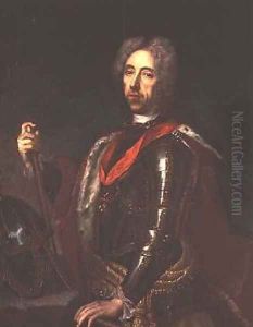 Prince Eugene of Savoy 1663-1736 by Johann Kupezky or Kupetzky