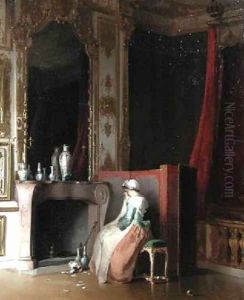 The Broken Vase by Pancraz Koerle