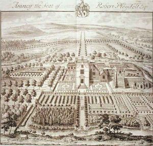 Amney the Seat of Robert Pleydell Esq by Johannes Kip