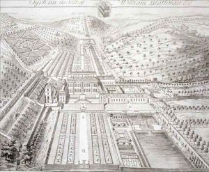 Dyrham Park the Seat of William Blathwayt by Johannes Kip