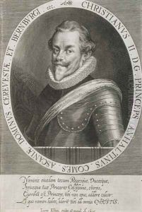 Portrait of Christian I of Anhalt Bernburg by Lucas Kilian