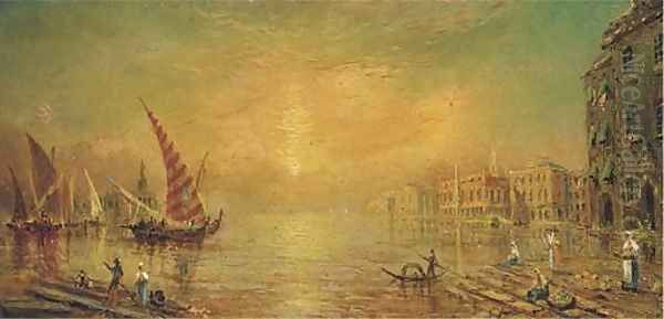 View over the Venetian lagoon - view 1