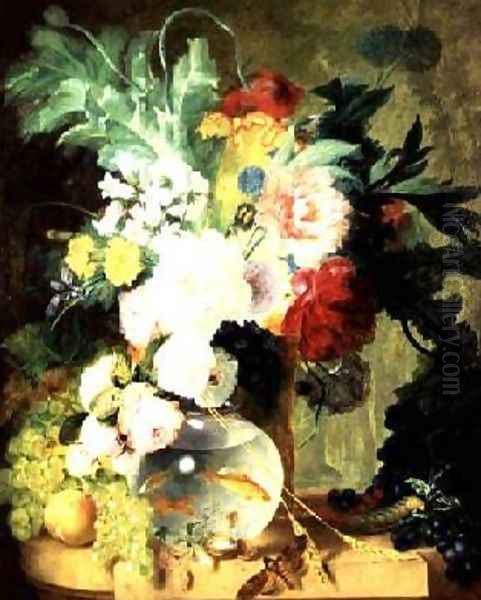 Still Life with Flowers and Fishbowl - view 1