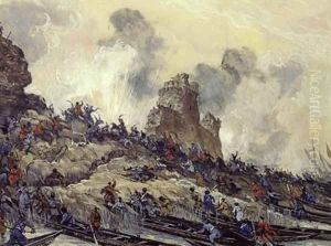 Don Cossacks Capturing the Fortress of Azov