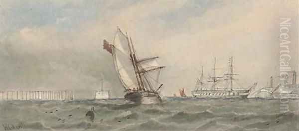 Scenes in the dockyard at Chatham - view 1