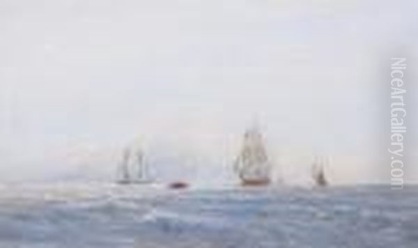 Shipping Off Calais - view 1