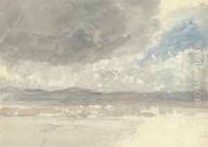 Coastal Landscape With A Squall Approaching Coastal Landscape With A Squall Approaching