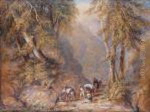 A Mountain Pass - Brigands Refreshing