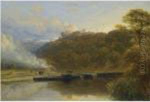 Dudley Castle, Warwickshire by David I Cox