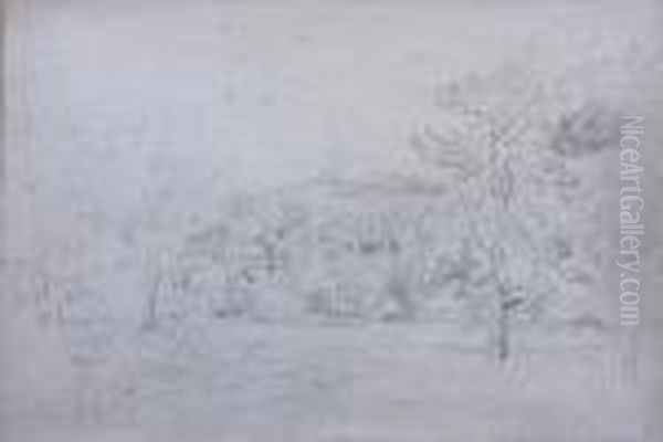 Castle In A Wooded Landscape - view 1