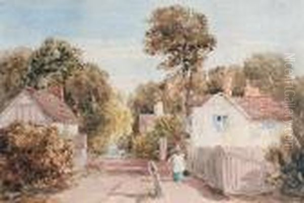 A Welsh Village - view 1