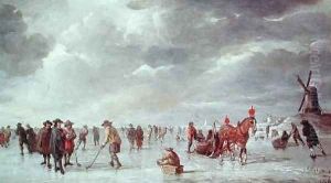 Skaters by Willem Kool or Koolen