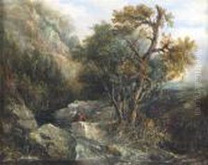 View In North Wales by David I Cox