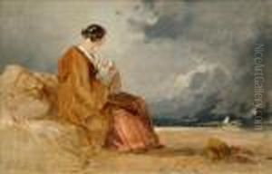 Mother And Child On A Beach Mother And Child On A Beach