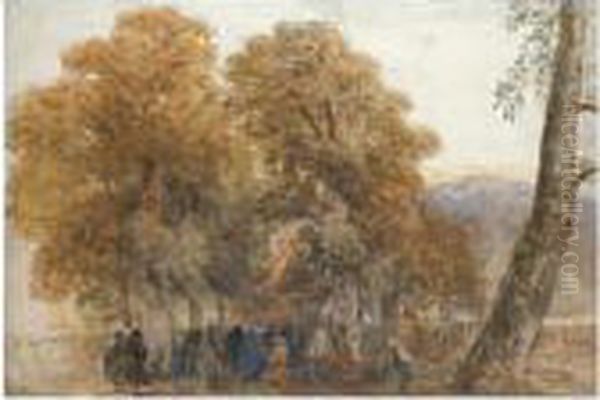 The Welsh Funeral - view 1