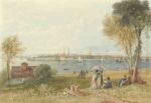 View Of Southampton Water by David I Cox