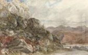 A Rocky Landscape Near Barmouth, North Wales