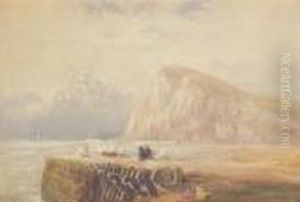 Shakespeare's Cliff, Dover by David I Cox