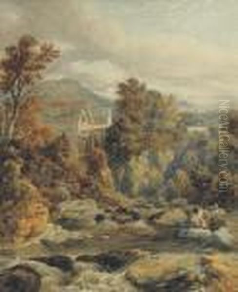 Pandy Mill On The River Machno, North Wales - view 1