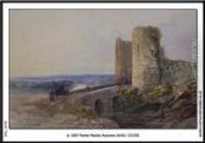 A Castle Above A River by David I Cox