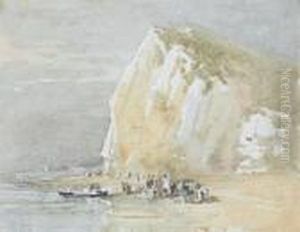 Shakespeare's Cliff, Dover by David I Cox