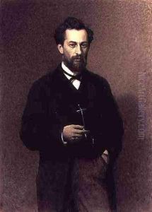 Portrait of Mikhail Konstantinovich Klodt 1832-1902