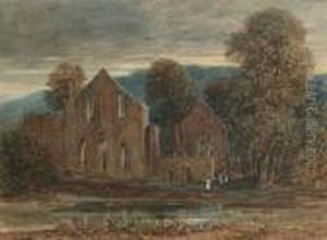 Valle Crucis Abbey, Llangollen, North Wales