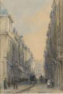 Rue Vivienne, Paris by David I Cox