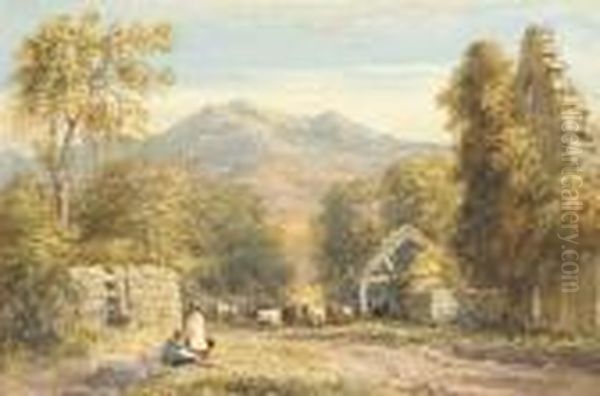 View From Kymmer Abbey, North Wales - view 1