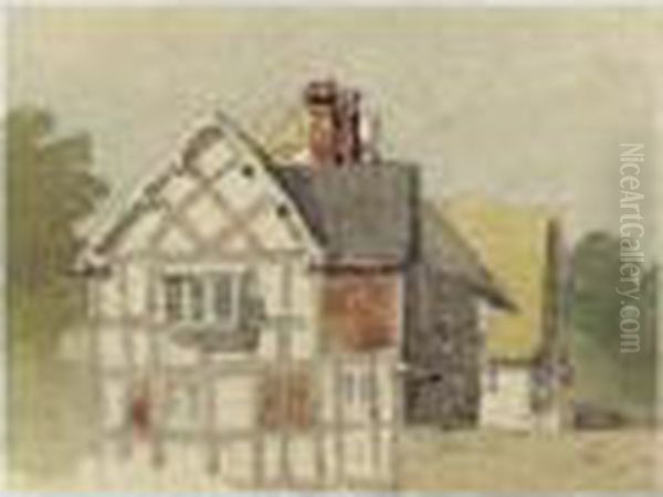 A Half-timbered Cottage - view 1