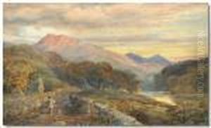 Evening Landscape,
North Wales Evening Landscape,
North Wales