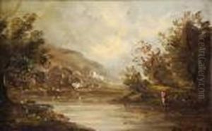Extensive River Landscape Extensive River Landscape