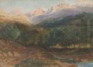 A Mountain Valley by David Cox