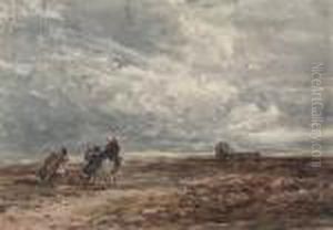 Gypsies Crossing A Moor