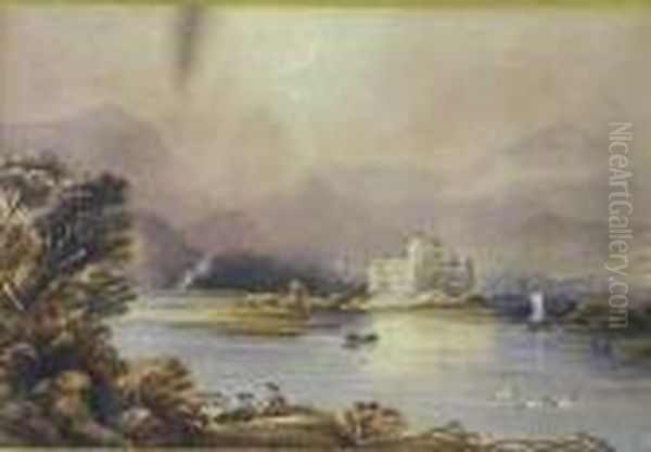 Castle On A Lake - view 1