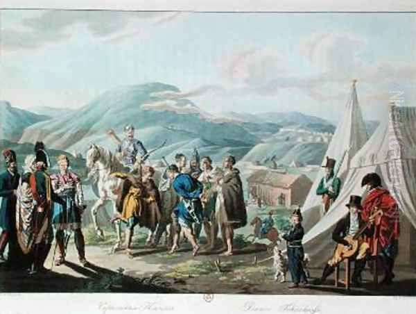 A Tcherkesse Dance - view 1