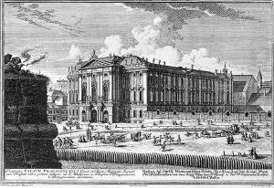 View of the Trautson Palace built for Count Johann Leopold Donat Trautson by Salomon Kleiner