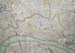 Map of London by Charles Knight