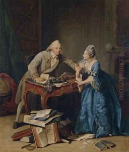 Trigonometric Dispute by Georg Melchior Kraus