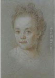 Study Of The Head Of A Child