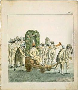 Illustration of the figures 2 by Georg Melchior Kraus