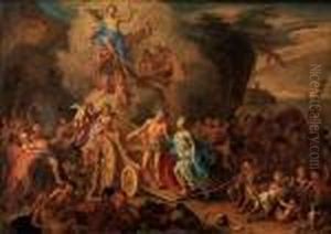 Bacchus Et Ariane Toile